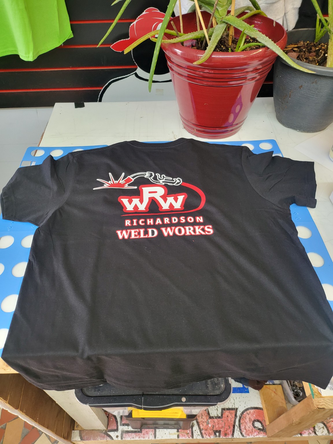 Richardson Weld Works custom printed shirt